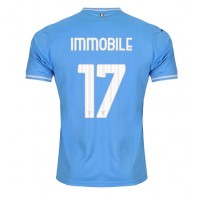 Billiga Lazio Ciro Immobile #17 Hemma fotbollskläder 2023-24 Kortärmad